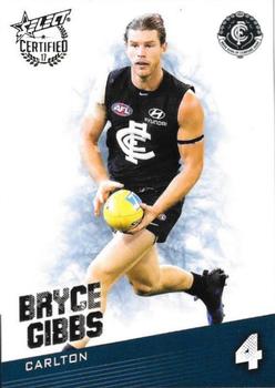 2017 Select Certified #33 Bryce Gibbs Front